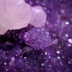 The Violet Snowfall Amethyst