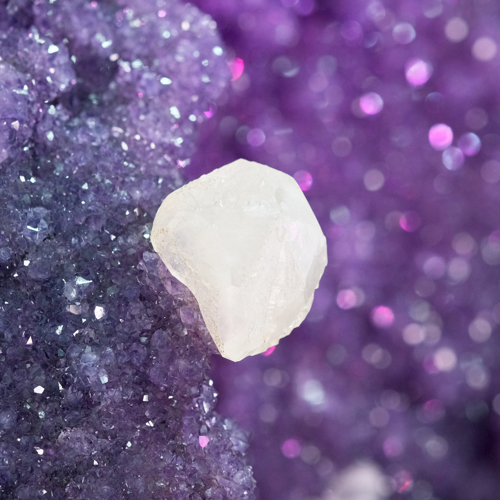 The Violet Snowfall Amethyst