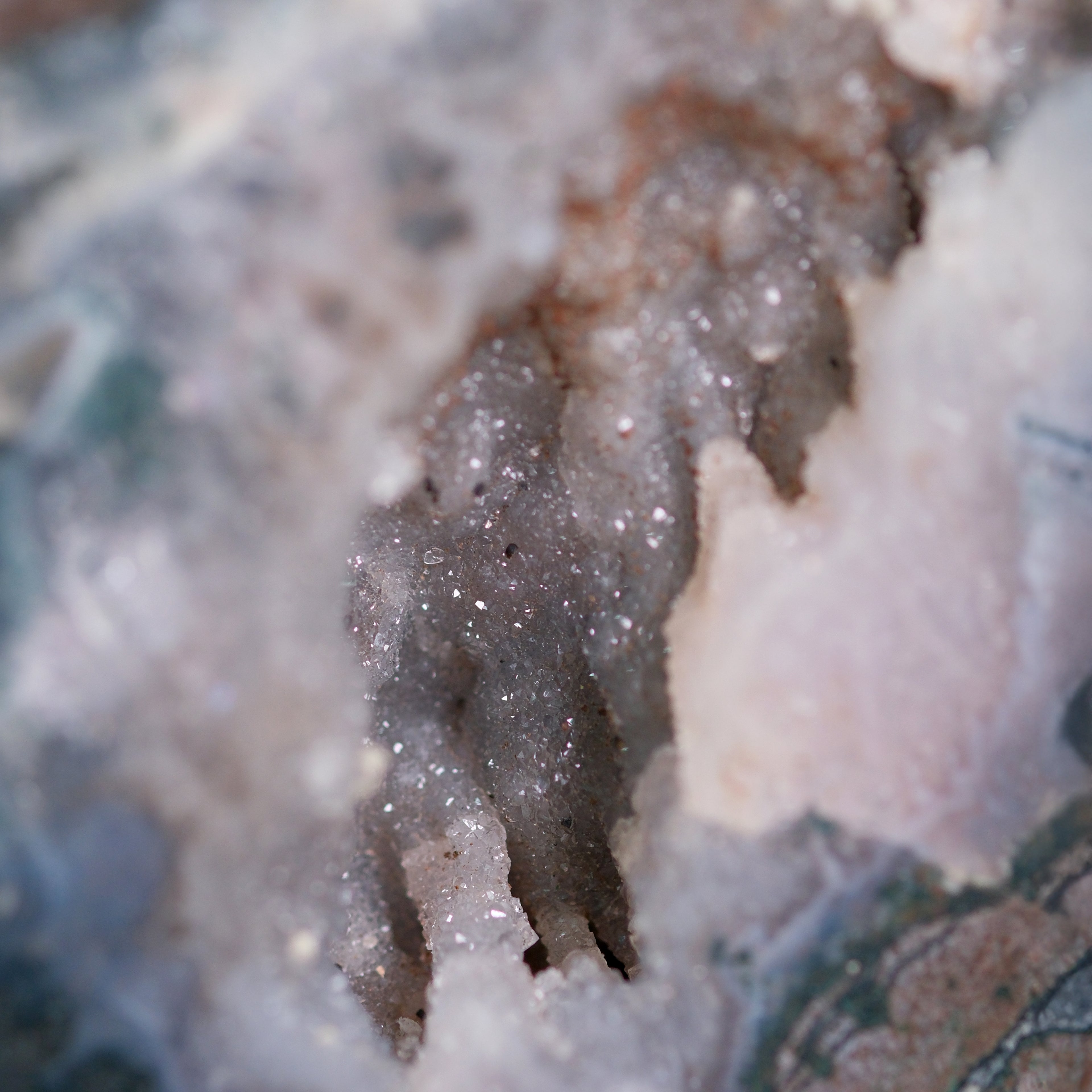 The Violet Snowfall Amethyst