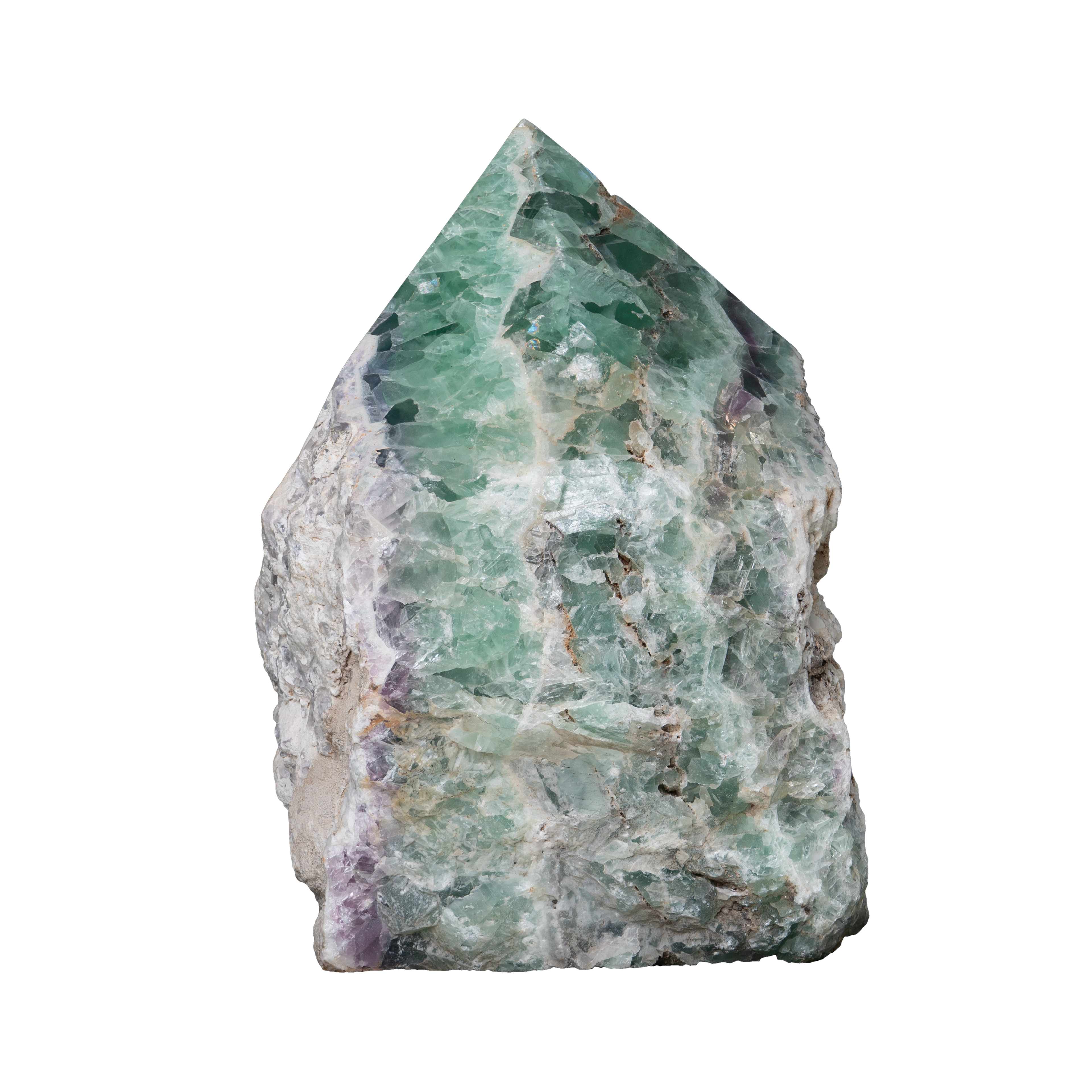 The Seafoam Fluorite Obelisk