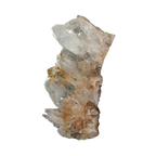 The Golden Veil Quartz Cluster