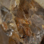 The Golden Veil Quartz Cluster