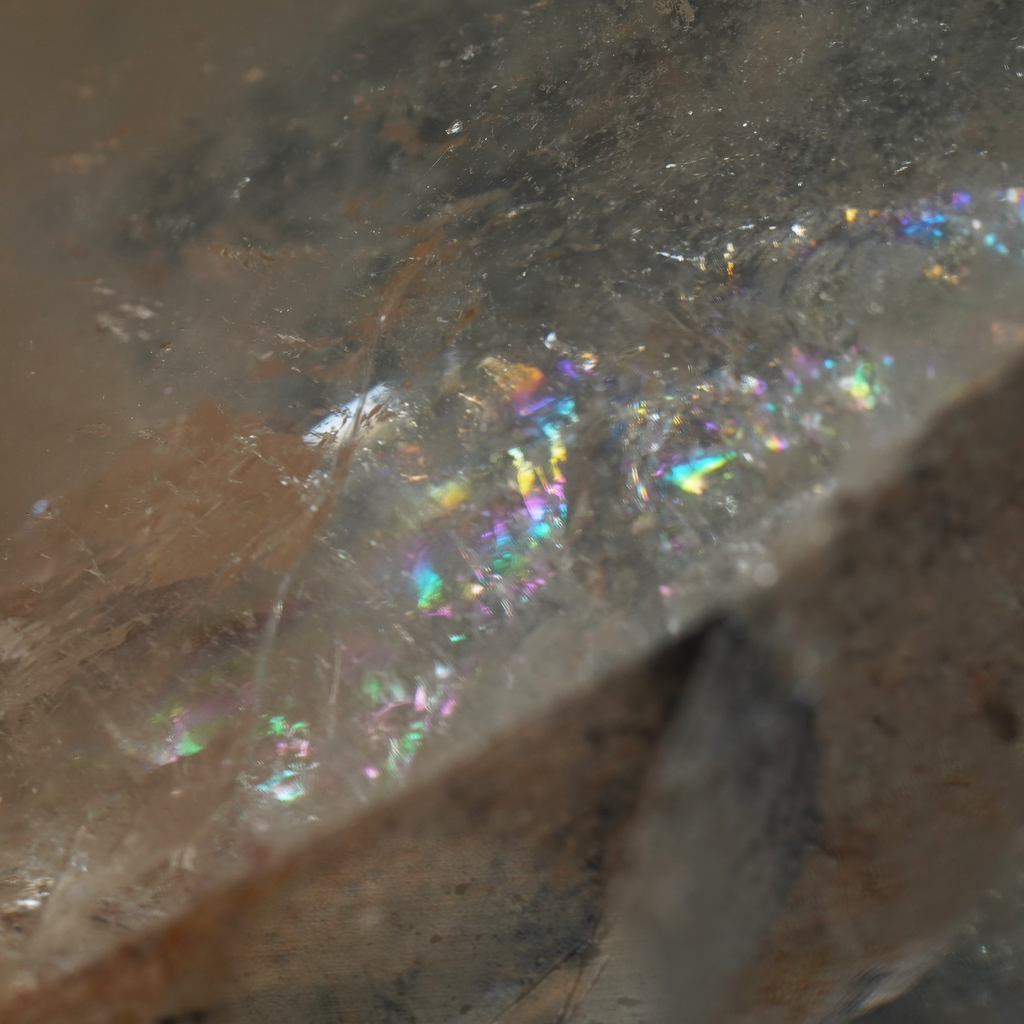 The Golden Veil Quartz Cluster