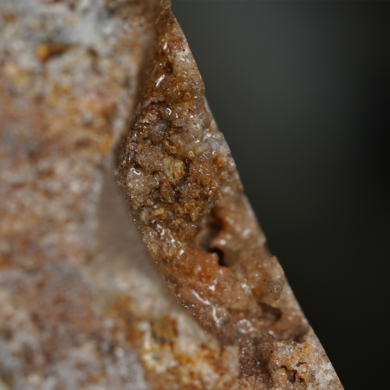 The Amber Crown Quartz Cluster