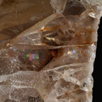 The Amber Crown Quartz Cluster