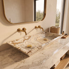 Umywalka z onyksu